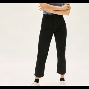 New with tags Everlane straight leg crop. US 4